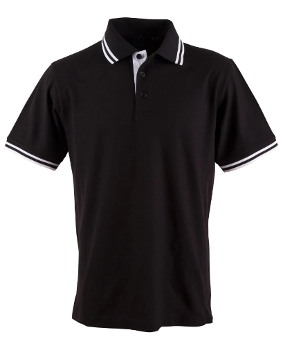 Picture of Winning Spirit, Mens Truedry Contrast S/S Polo